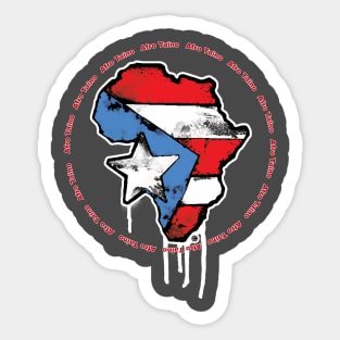 Afro Taino Original Sticker